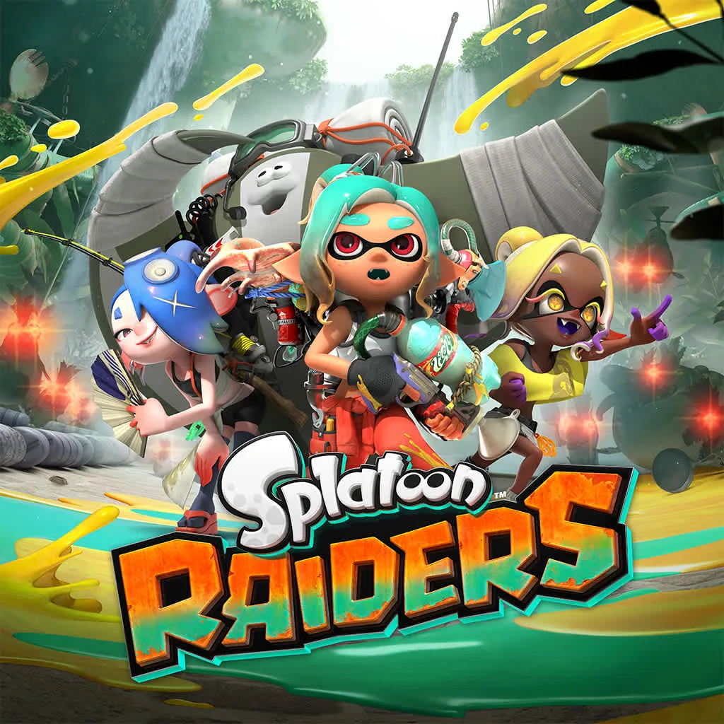 Splatoon Raiders tank gameplay on Nintendo Switch 2